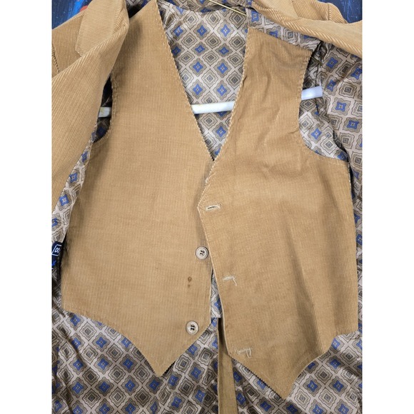 VTG JCPenney Childrens 3 Piece Courdoroy Suit SZ 12 - Picture 4 of 12